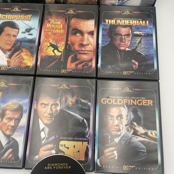 Bundle Lot of 10 James Bond 007 DVD Movies - Picture 4 of 16